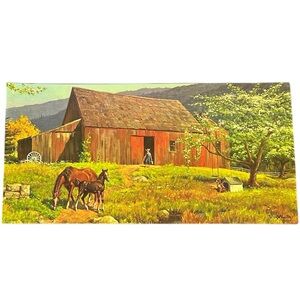 A Day in June by Brightwell 12X24 Lithograph Winde Fine Prints #409 Vivid Colors